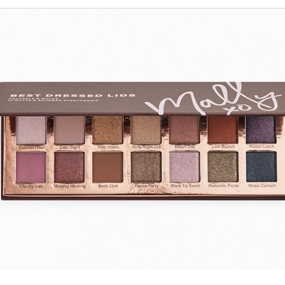 Mally Beauty Best Dressed Lips Eyeshadow Palette